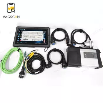 Высококачественный мультиплексор для Mb Star C5 Sd + F110 Tablet Connect C5 Wifi для автомобилей и грузовиков MB STAR C3 C4 C5 диагностический тест DAS