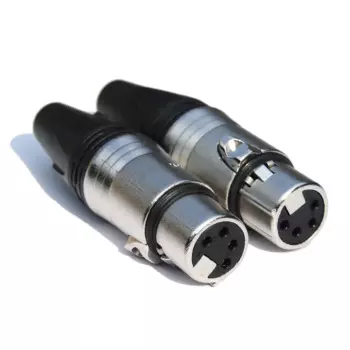 Высококачественный Штекерный гнездовой 4-контактный разъем XLR 100 шт./лот с 50 шт. NC4MXX и 50 шт. NC4FXX