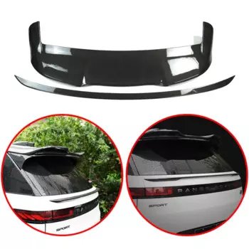 Высококачественный спойлер из АБС-пластика для Land Rover Range Rover Sport L461 2023 +, спойлер на крышу, средний спойлер, глянцевый черный корпус из углеродного волокна