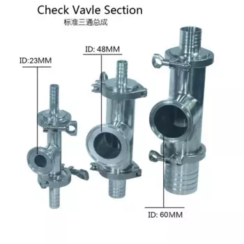 Высококачественный Трехходовой обратный клапан для разливочных машин