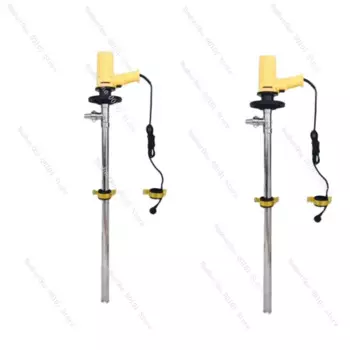 Высококачественный Вертикальный Электрический Топливный барабанный насос 220 В Электрический масляный барабанный насос