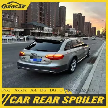 Высококачественный задний спойлер из АБС-пластика для Audi A4 B8 B8.5 Allroad Avant 2008 2011 - 2015