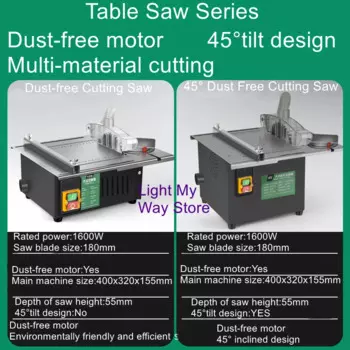 Высокомощная Настольная пила для деревообработки, миниатюрная электрическая пила, многофункциональная режущая машина для разделочной доски