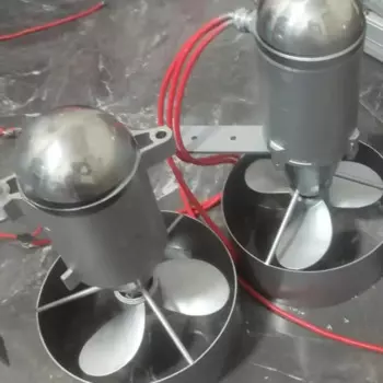 Высокомощный полностью из нержавеющей стали сварочный бесщеточный подводный Thruster 12 В 24 в 36 в 2000 Вт + контроллер для морского использования