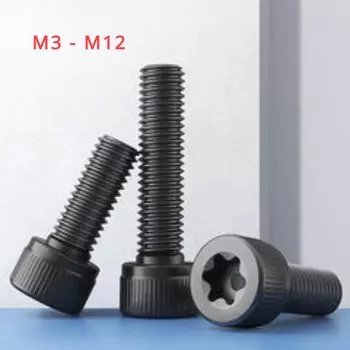 Высокопрочные черные винты Huiruixin M3-M12