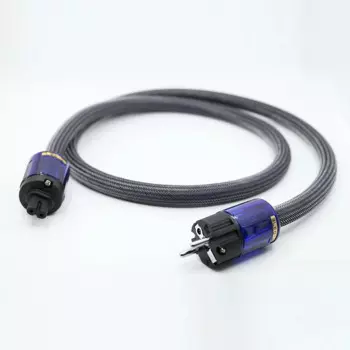 Высокопроизводительный медный многожильный кабель питания 1,5 м аудиокласса с фигуркой 8IEC