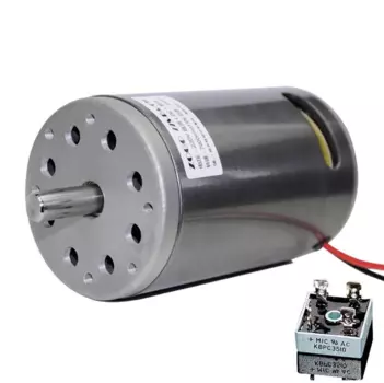 Высокоскоростной прямой и обратный подшипник постоянного тока 220 В 350w680w с вентилятором, абразивной ленточной машиной, двигатель с бусинами Будды
