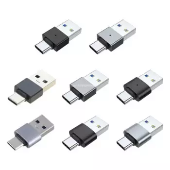 Высокоскоростной разъем USB to Type C, переходники USB3.0 на USB C, штекер для быстрой зарядки и передачи данных для ноутбуков,