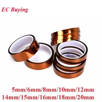 Высокотемпературная тепловая лента, термоизоляционная лента, полиимидная клейкая изоляционная клейкая лента, 3D-печать, защита доски