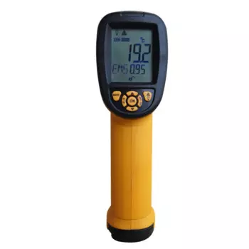 Высокотемпературный инфракрасный термометр AS872D -50 ~ 1150C(-58-2102F) Бесконтактный цифровой IR пистолет-инфракрасный термометр