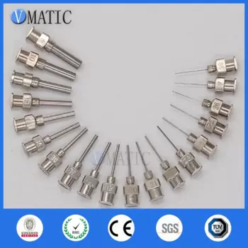 Высокоточные цельнометаллические тупые наконечники из нержавеющей стали, 12 шт., дозирующая игла 1/2 дюйма