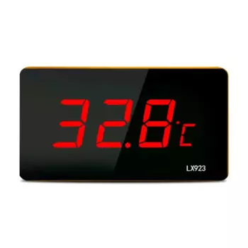 Высокоточный электронный цифровой гигрометр с большим экраном, прибор для измерения температуры и влажности, электронный термометр для бассейна