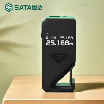 Высокоточный лазерный дальномер SATA, миниатюрная инфракрасная электронная линейка, инженерные измерения, высокоточные лазерные инструменты для дома