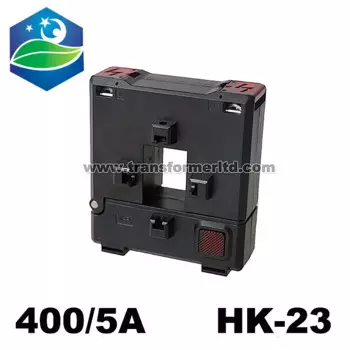 Высокоточный трансформатор тока с разделенным сердечником CT HK-23 400/5A, класс 0,5