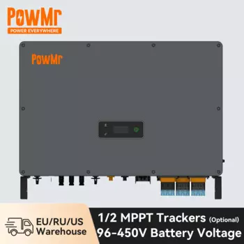Высоковольтный Гибридный солнечный инвертор PowMr, 1 и 2 стандарта, опционально 3 кВт, 3,6 кВт, 4,2 кВт, 5 кВт, 6 кВт, 8 кВт