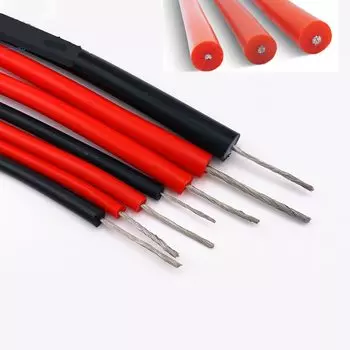 Высоковольтный провод 18 AWG 25 кв 30 кВ 40 кВ силиконовый луженый медный сердечник 20/13/11/9/17AWG 16AWG автомобильный провод зажигания