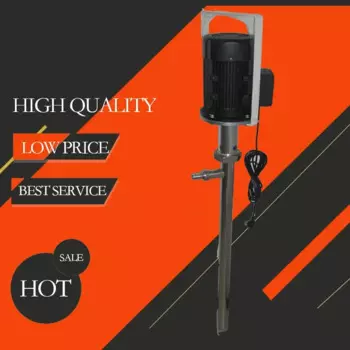 Высоковязкий цилиндрический насос из нержавеющей стали, 380 В, 50 Гц, 60 л/мин, 316