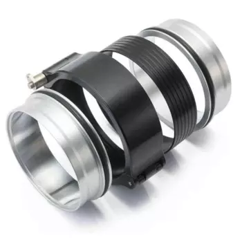 Вытяжной V-образный зажим, быстросъемный зажим высокого разрешения, Алюминиевый зажим для турбо/интеркулера, трубы черного/Красного/синего цвета