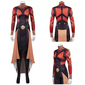 Взрослый женский костюм для косплея Okoye Wakanda Forever Fantasy, комбинезон, костюмы на Хэллоуин, карнавальный костюм
