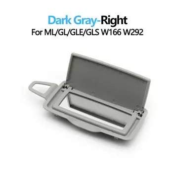 W166 W292 Автомобильный козырек от солнца, косметическое зеркало для макияжа, чехол для Mercedes Benz ML GL GLE GLS Class ML300 ML350 ML400 GL350 GL400