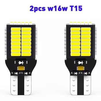 W16W светодиодный лампы T15 светодиодный Canbus без ошибок 920 921 912 Авто Диодная лампочка 4014SMD автомобиля Фары заднего хода резервного копирования стоп 6000K белый AC/DC 12V