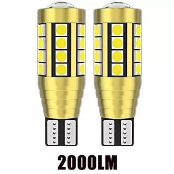 W16W T15 921 светодиодные лампы Canbus автомобильные фары 3030 чипы без ошибок для заднего фонаря заднего хода автомобильный сигнал заднего хода 12 В Белый лм