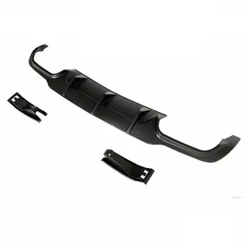 W204 C63-AMG-стиль PP пластиковый диффузор заднего бампера на 2012 2013 2014 Mercedes-Benz W204 2-дверный 4-дверный AMG C180 C200 C280 C300