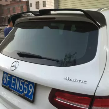 W253 GLC углеродное волокно глянцевый черный Автомобильный спойлер для заднего крыла для 2015 2016 2017 Mercedes-Benz GLC 220d/250d/350e 4matic
