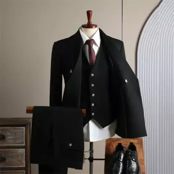 W260 Мужской свадебный банкетный костюм шафера жениха