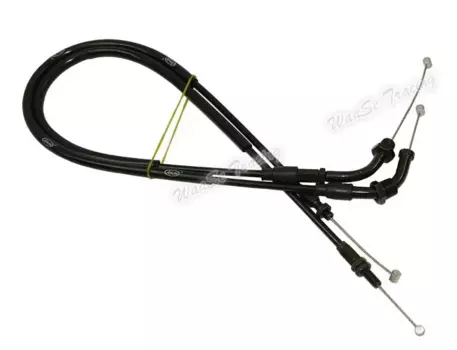 waase 2 шт. мотоциклетный трос дроссельной заслонки стальной провод для Honda CBR600RR CBR 600 RR 2007 2008 2009 2010 2011 2012