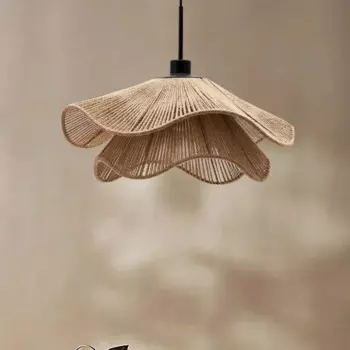 Wabi-Sabi подвесной светильник в скандинавском стиле, винтажный художественный светильник, минималистичное освещение, декор для ресторана и дома, лофт, спальня, ночники, светильники