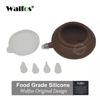 WALFOS Комплект силиконовых насадок для украшения десертов