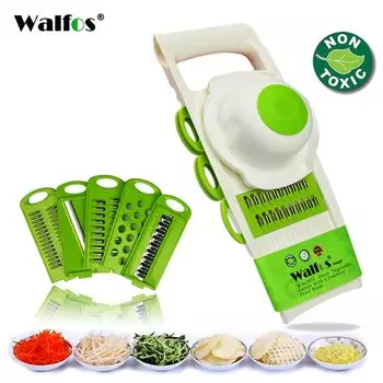WALFOS Мандолина для овощей 5 лезвий
