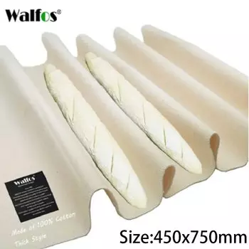 WALFOS Толстая ферментированная льняная ткань для выпечки