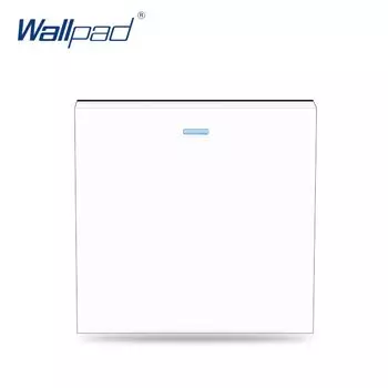 Wallpad 1 Gang 2 позиционный переключатель Функция клавиша для настенного кнопочный переключатель кулисный переключатель модульный всего 52*52 мм