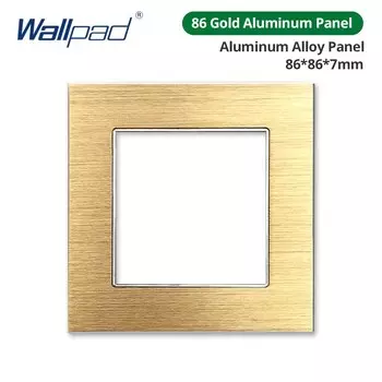 Wallpad Металлическая розетка с USB