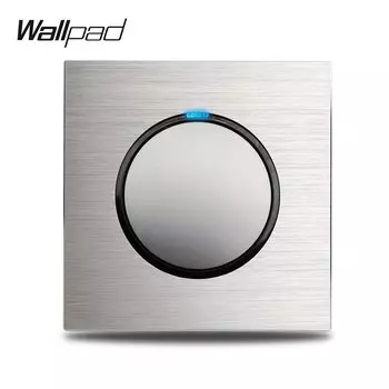 Wallpad серый механический выключатель 1 Gang 1 Way