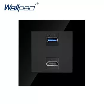 Wallpad USB HDMI розетка