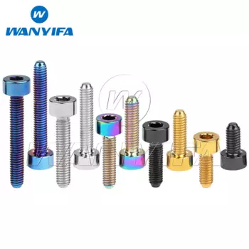 Wanyifa Титановые болты M3/M4x6 DIN912 8 10 12 15 18 20 мм