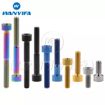 Титановые болты Wanyifa M5x10 12 16 18 20 23 25 30 35 40 45 50 55 60 мм