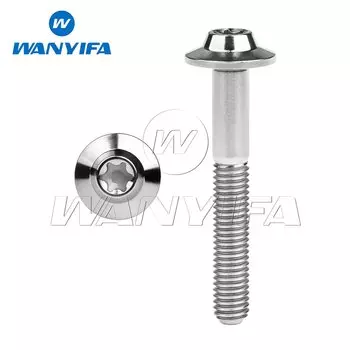 Wanyifa Титановые болты M5 M6 для мотоцикла 4/10 шт.