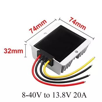 WAOHEI Boost Buck DC-DC Конвертер 8-40В