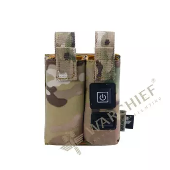 Warchief Dual Molle 9 мм подсумок для журналов портативный подогрев постоянная температура чехол для пистолета теплая функциональная сумка-кобура