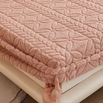 WASART простыня из кораллового флиса двуспальная