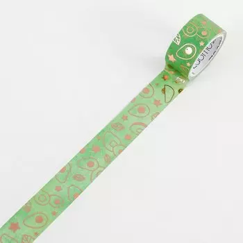 Washi лента YOUQIWJ Авокадо 3 м