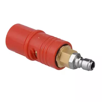 Насадка для автомойки высокого давления, насадка с резьбой 1/4, быстрая вставка, керамический сердечник, регулируемая Форсунка в форме вентилятора