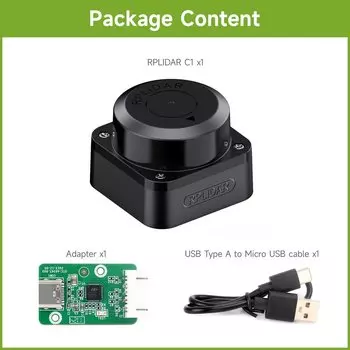 Waveshare Slamtec RPLIDAR C1 лазерный датчик дальности