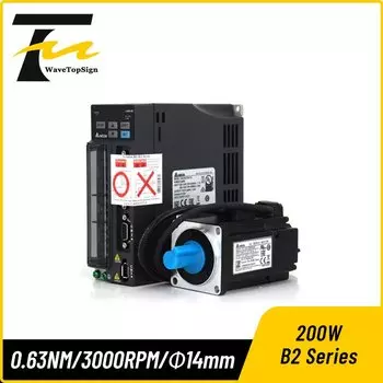 WaveTopSign Delta серво-двигатель 200W ASD-B2-0221-B