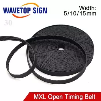 WaveTopSign резиновые приводные ремни MXL 5 10 15 мм