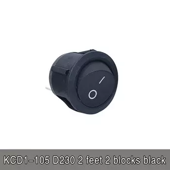 WAVGAT мини круглые переключатели KCD1-105 10 шт.